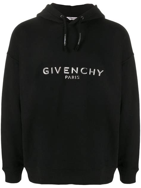 givenchy black sweatshirt mens|givenchy sweatshirt men sale.